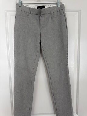 Banana Republic Slim Pinstripe Sloan pants - Blue/grey stripes & White